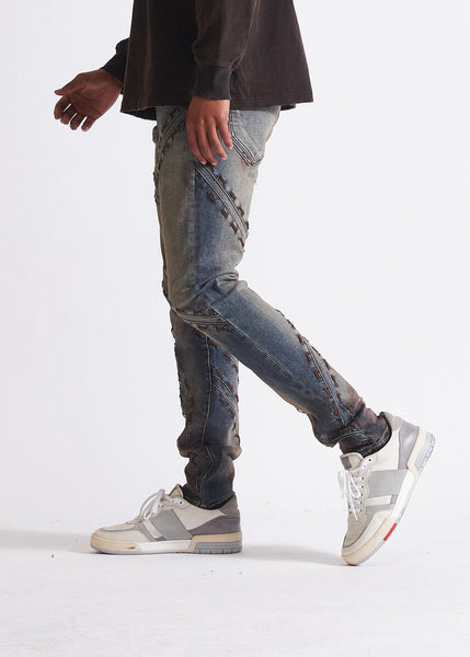 EMBELLISH DENIM - COWBOY DENIM