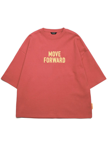 TEE LIBRARY - MOVE FORWARD HEAVY OVERSIZED BOXY FIT