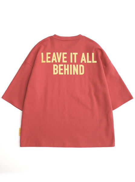 TEE LIBRARY - MOVE FORWARD HEAVY OVERSIZED BOXY FIT