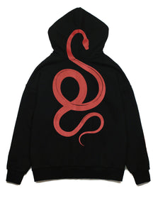 TEE LIBRARY - SNAKE ZIP UP HOODIE