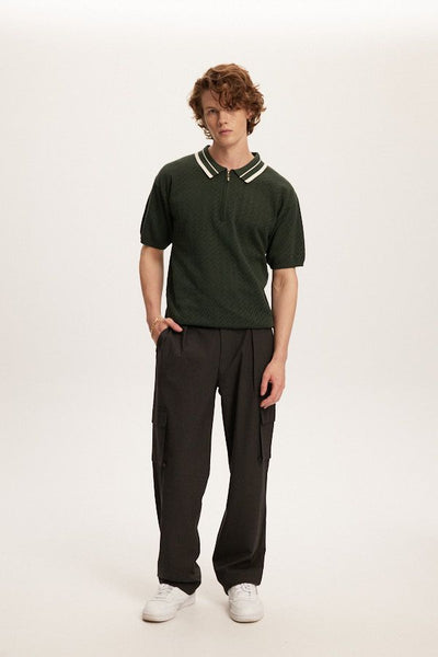 KUWALLA TEE - KNIT ZIP POLO