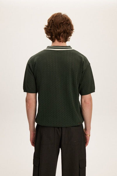 KUWALLA TEE - KNIT ZIP POLO