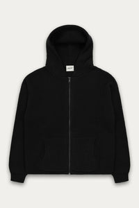 KUWALLA TEE - HEAVY KNITTED ZIP HOODIE