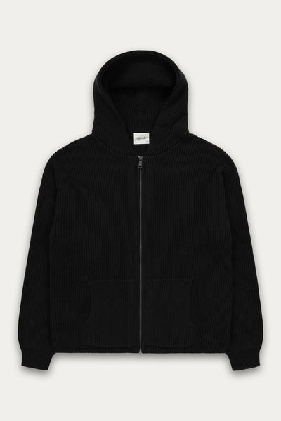 KUWALLA TEE - HEAVY KNITTED ZIP HOODIE
