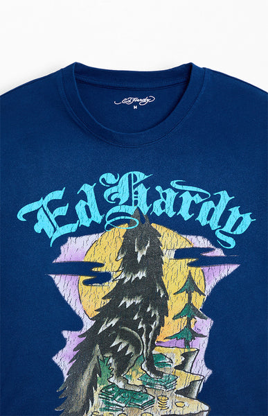 ED HARDY - WOLF TEE