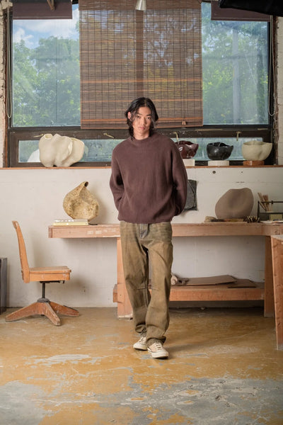 KUWALLA TEE - HEAVY KNITTED BOX CREW