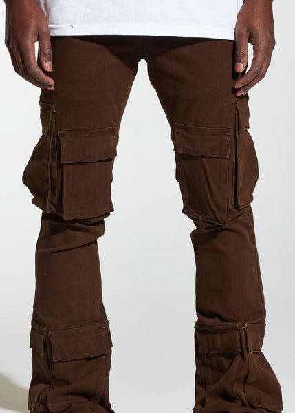 CRYSP DENIM - STACKED CARGO DENIM