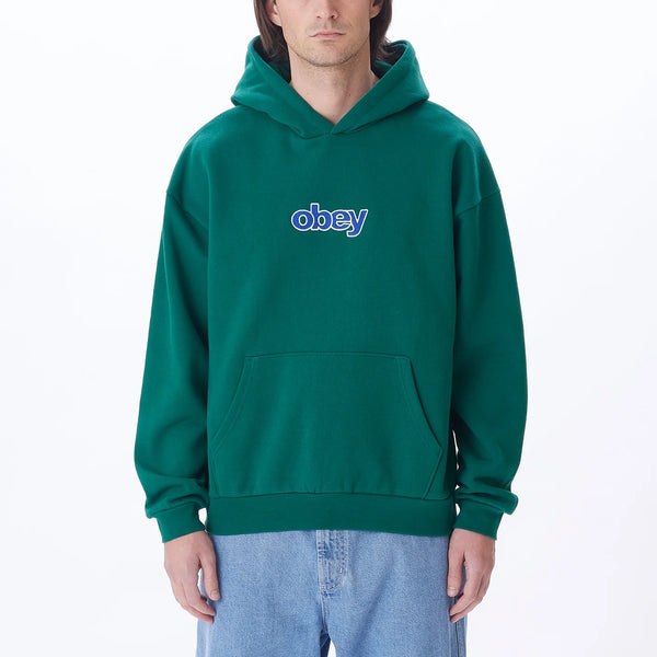 OBEY - STACK EXTRA HEAVY HOODIE