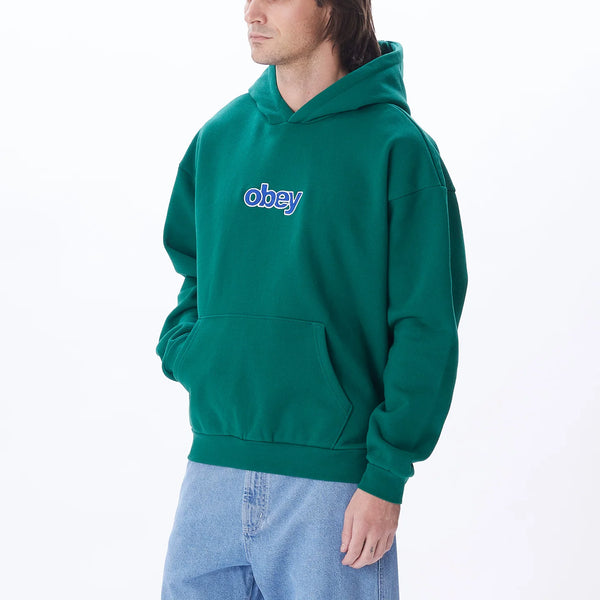 OBEY - STACK EXTRA HEAVY HOODIE