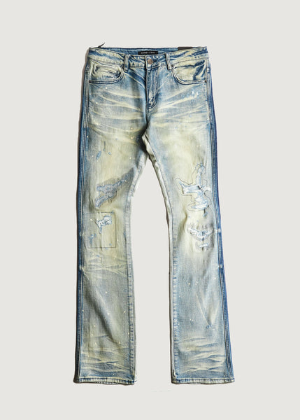 EMBELLISH DENIM - STACK DENIM