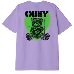 OBEY - LOVE HURTS HEAVYWEIGHT T-SHIRT