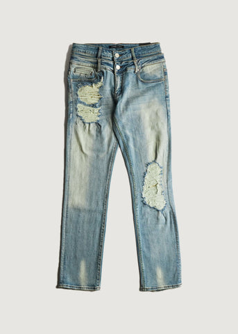 EMBELLISH DENIM - GASKARTH STRAIGHT FIT