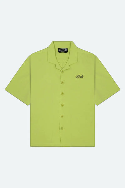 NATTY GARB - LIME CUBAN SHIRT