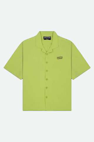 NATTY GARB - LIME CUBAN SHIRT