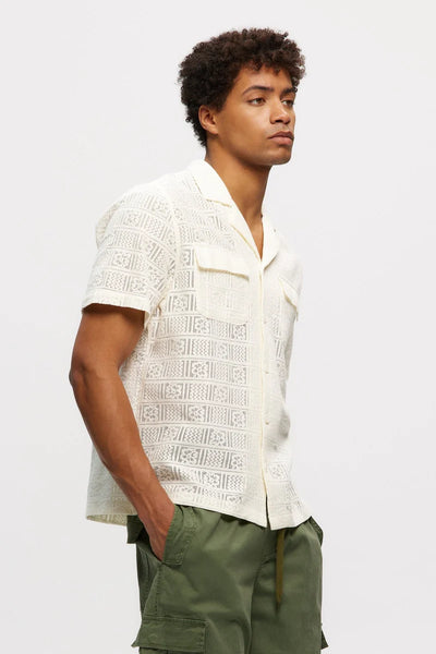 KUWALLA TEE - LACE CROCHET SHIRT