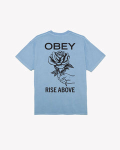 OBEY - RISE ABOVE ROSE TEE