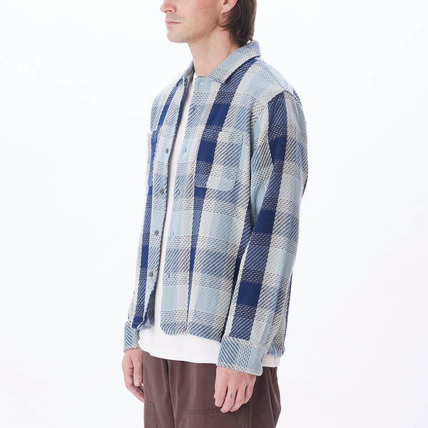 OBEY - BRUSE WOVEN LONG SLEEVE SHIRT