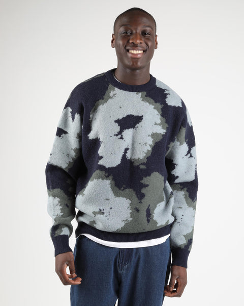 WEMOTO - KNIT CREWNECK PULLOVER