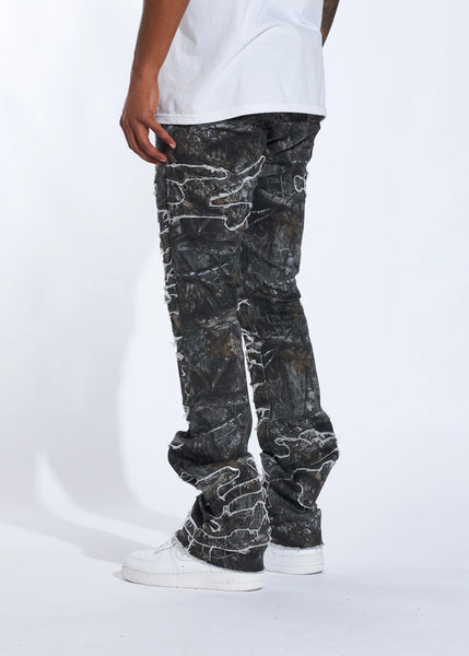 CRYSP DENIM - CAMO STACKED DENIM