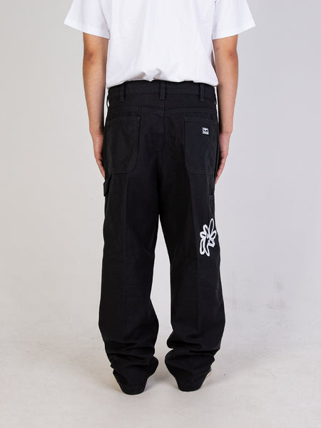 OBEY - BIG TIMER PRINTED CARPENTER PANTS