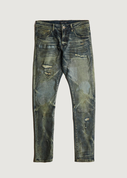 EMBELLISH DENIM - RIPPED AND REPAIRED DENIM