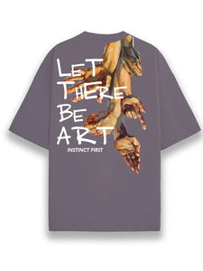 INSTICT FIRST - LET THERE BE ART T SHIRT
