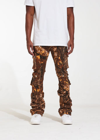 CRYSP DENIM - CAMO STACKED DENIM