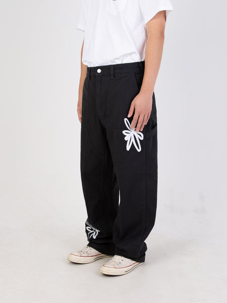 OBEY - BIG TIMER PRINTED CARPENTER PANTS