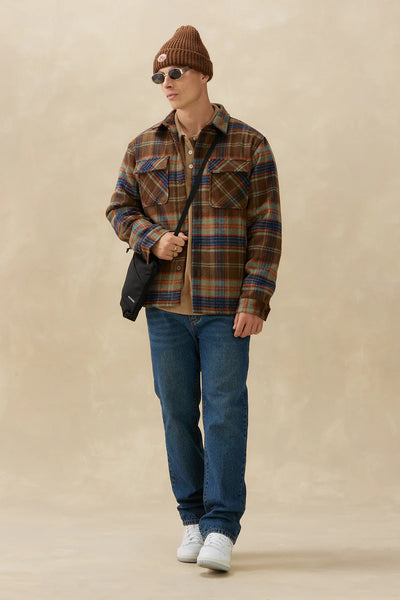 KUWALLA TEE - QUILTED PLAID JACKET