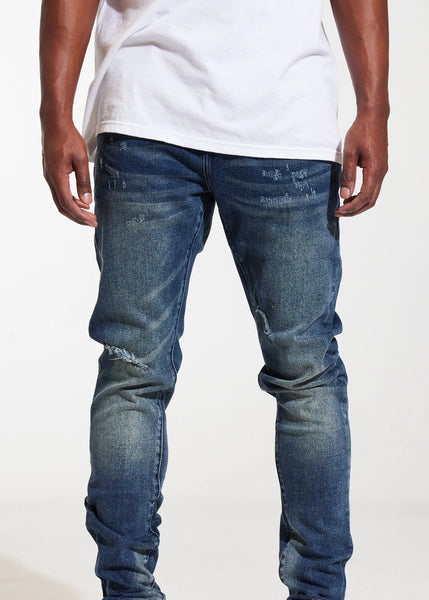 CRYSP DENIM - INDIGO BLUE DENIM