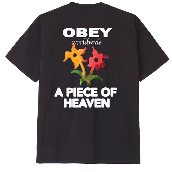 OBEY - A PIECE OF HEAVEN HEAVYWEIGHT T-SHIRT