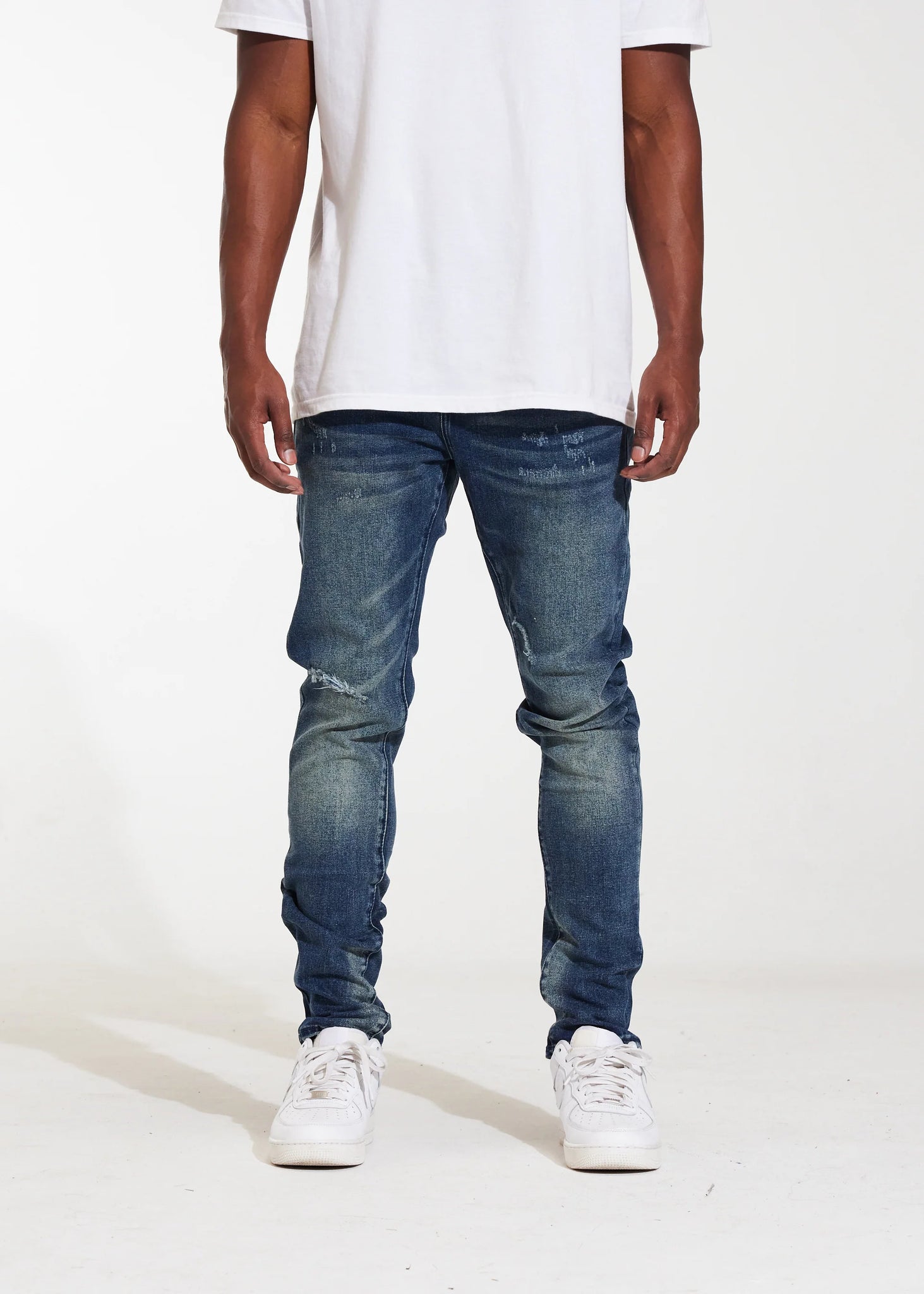 CRYSP DENIM - INDIGO BLUE DENIM