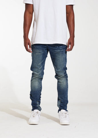 CRYSP DENIM - INDIGO BLUE DENIM