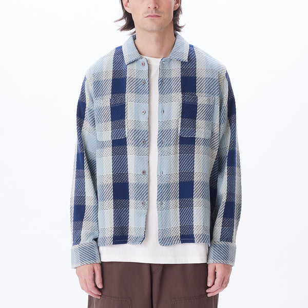 OBEY - BRUSE WOVEN LONG SLEEVE SHIRT