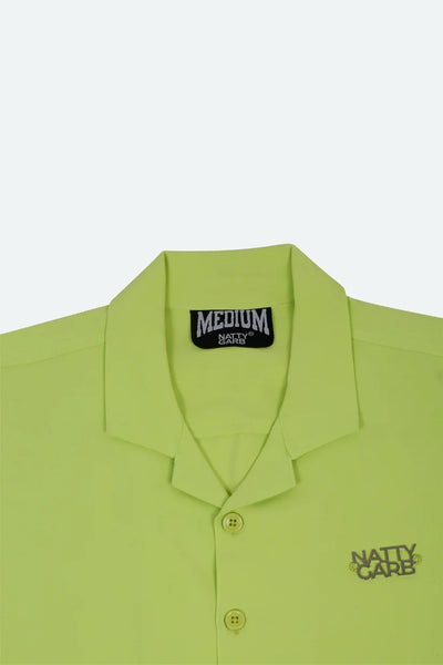NATTY GARB - LIME CUBAN SHIRT