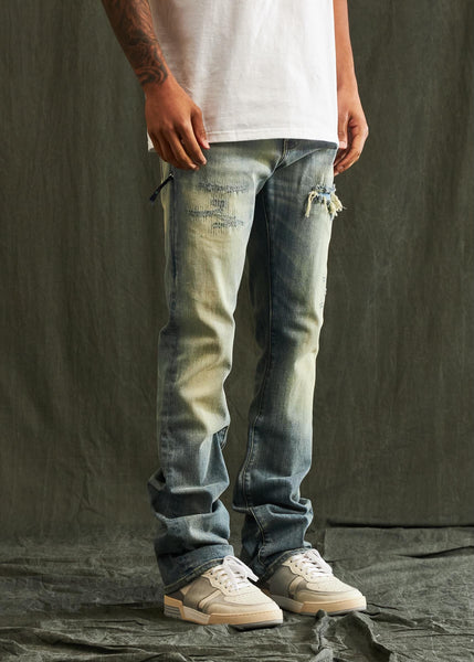 EMBELLISH DENIM - JACKY STRAIGHT FIT