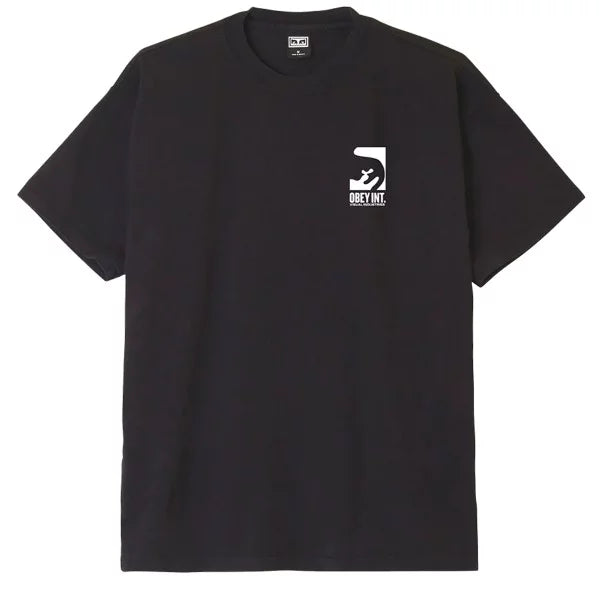 OBEY - INT. VISUAL INDUSTRIES HEAVY WEIGHT CLASSIC BOX TEE