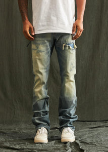 EMBELLISH DENIM - JACKY STRAIGHT FIT