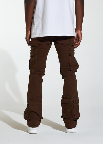 CRYSP DENIM - STACKED CARGO DENIM