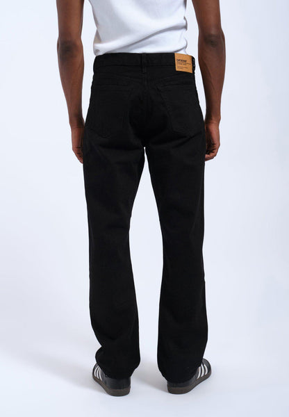 DR DENIM - BLACK STRAIGHT DENIM