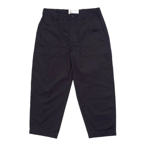 THE GARBSTORE - RUFFLE PANTS LOOSE FIT GREEN
