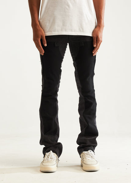 EMBELLISH DENIM - CARPENTER STACK DENIM