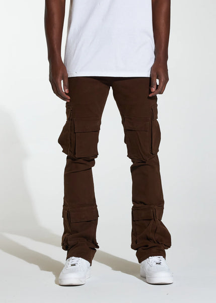 CRYSP DENIM - STACKED CARGO DENIM