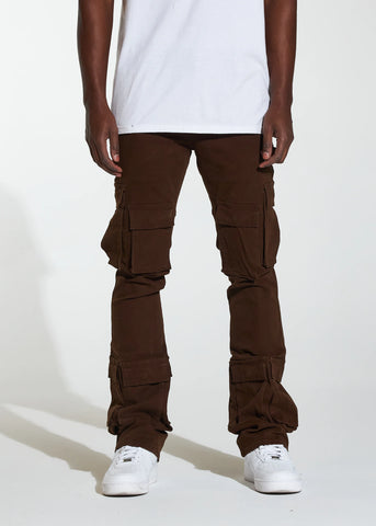 CRYSP DENIM - STACKED CARGO DENIM