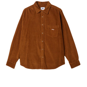 OBEY - MILES WOVEN LONG SLEEVE SHIRT