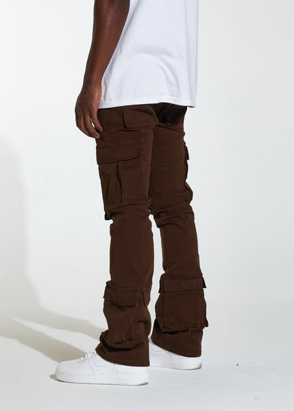 CRYSP DENIM - STACKED CARGO DENIM