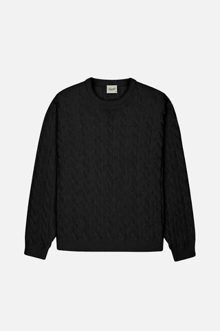 KUWALLA TEE - CABLE KNIT CREW