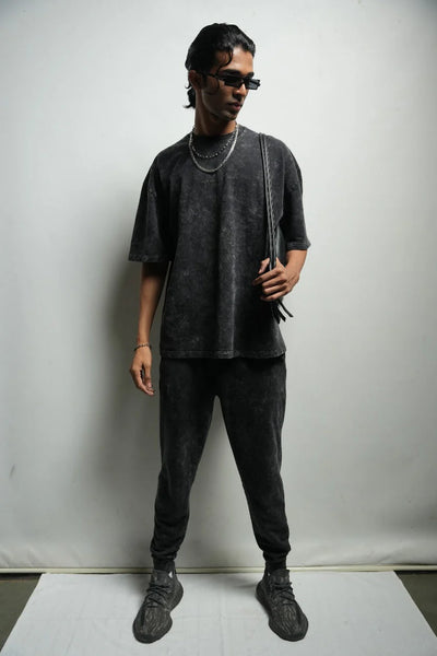 INSTICT FIRST - IRON WASHED T SHIRT