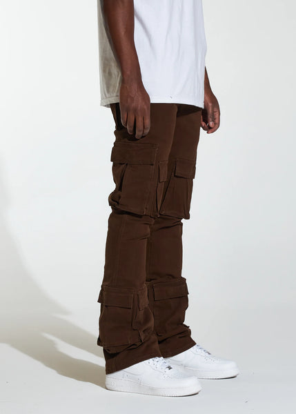 CRYSP DENIM - STACKED CARGO DENIM