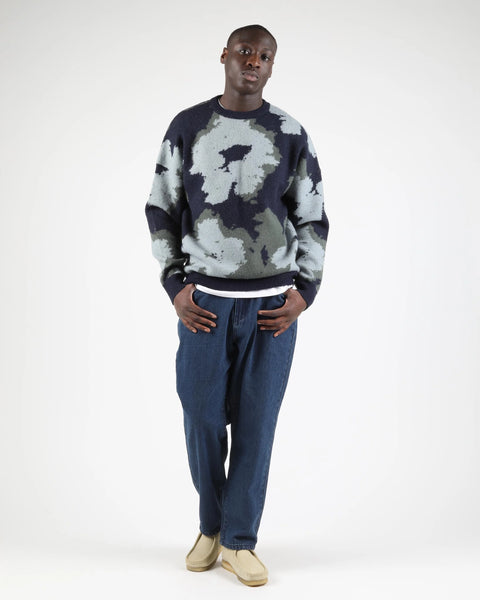 WEMOTO - KNIT CREWNECK PULLOVER